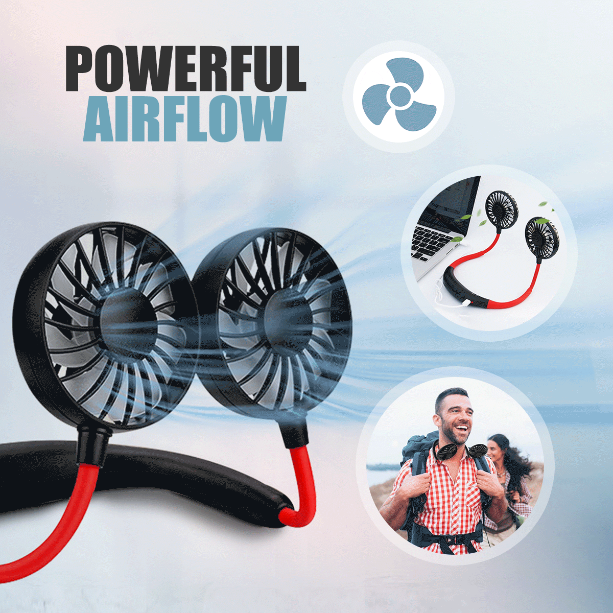 Mini Portable Neck Circulator ™
